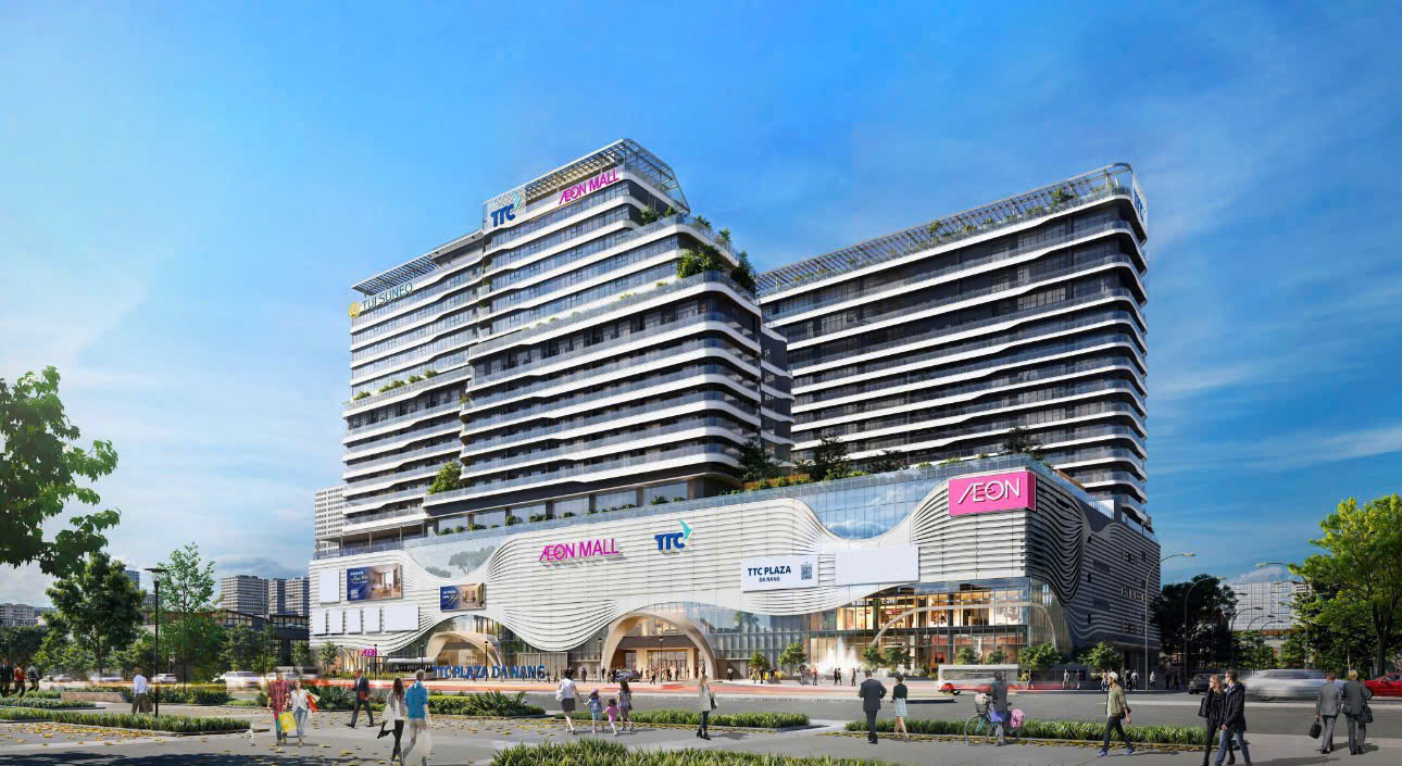 Rendering of TTC Plaza Da Nang, future home of TUI SUNEO Danang.