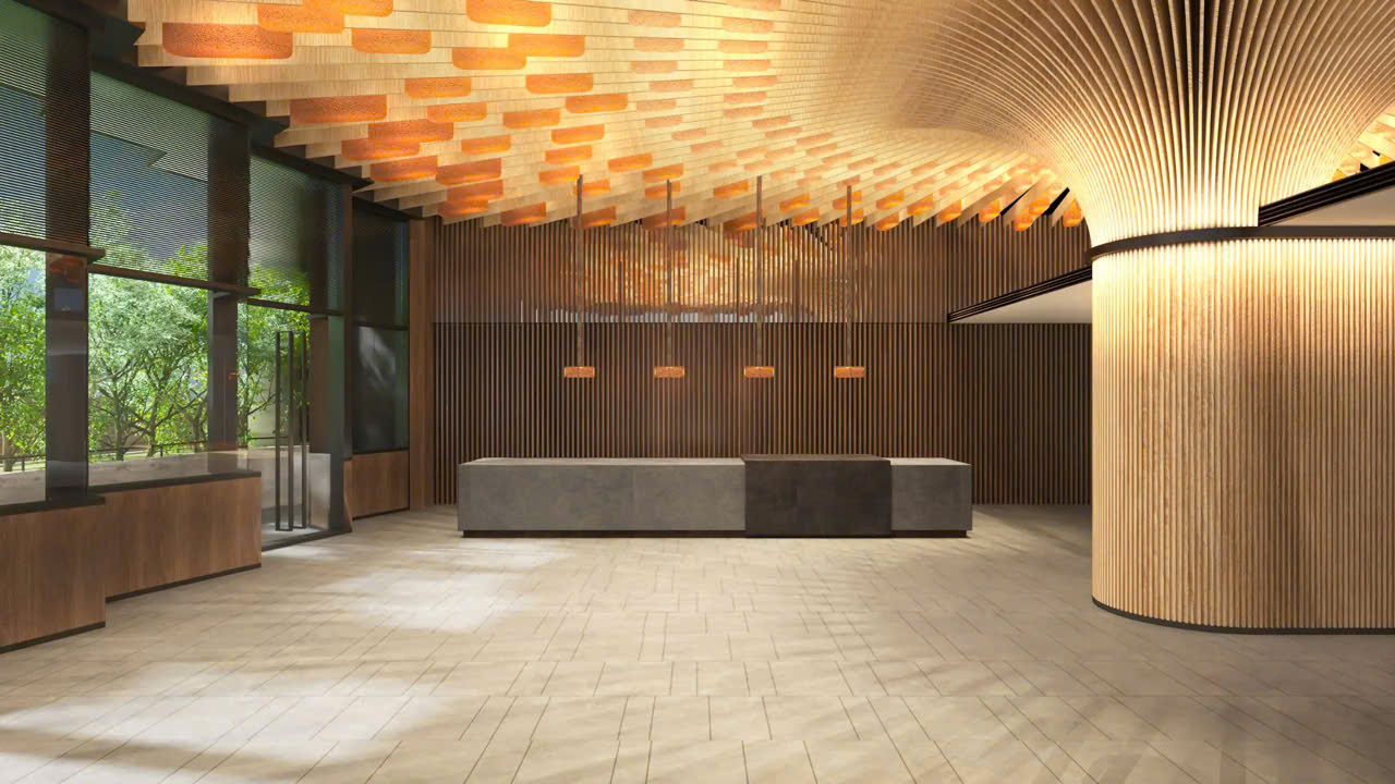 The lobby at Hyatt Centric Hanoi Centre
