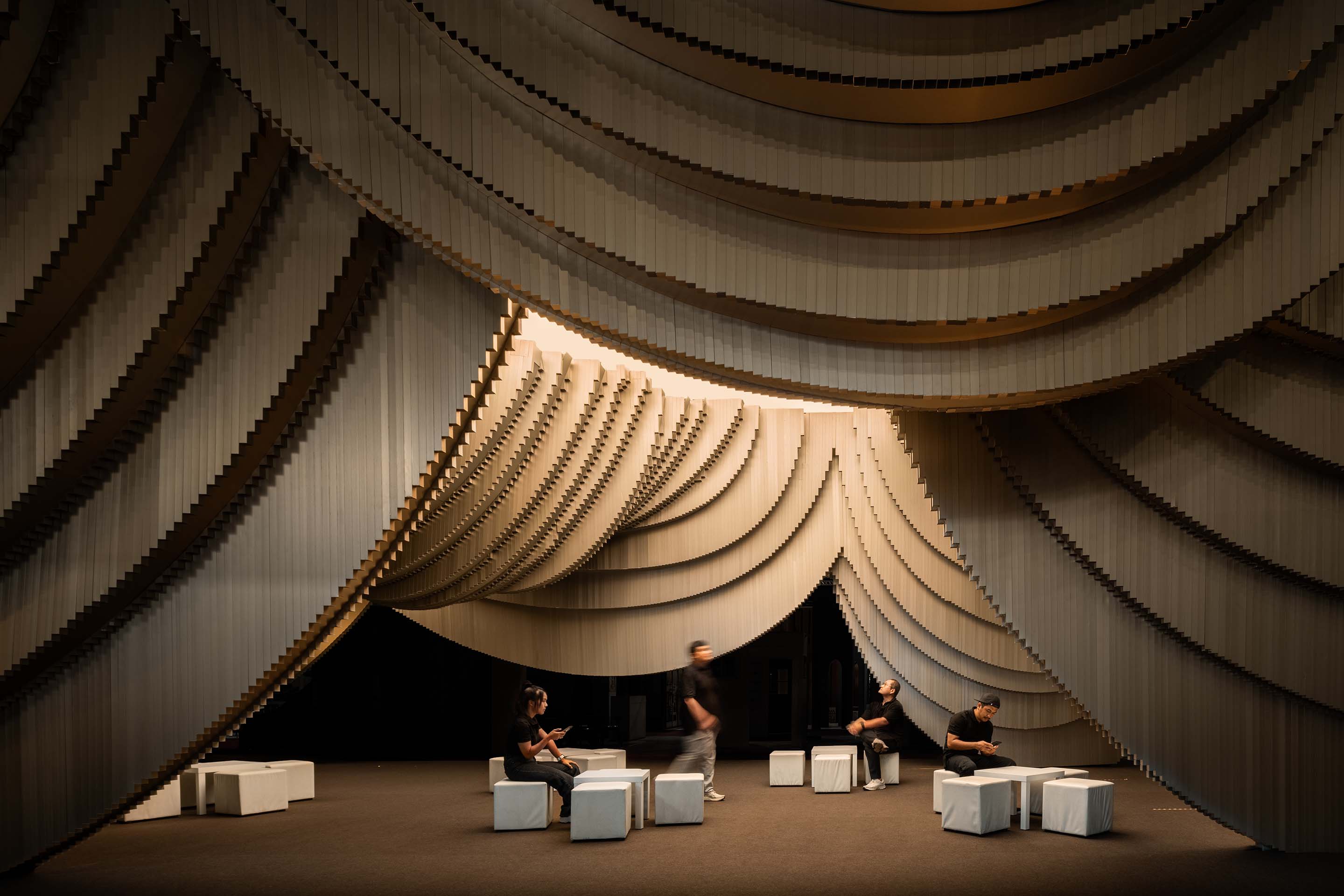 Aluminum Grotto and Public Ground pavilion