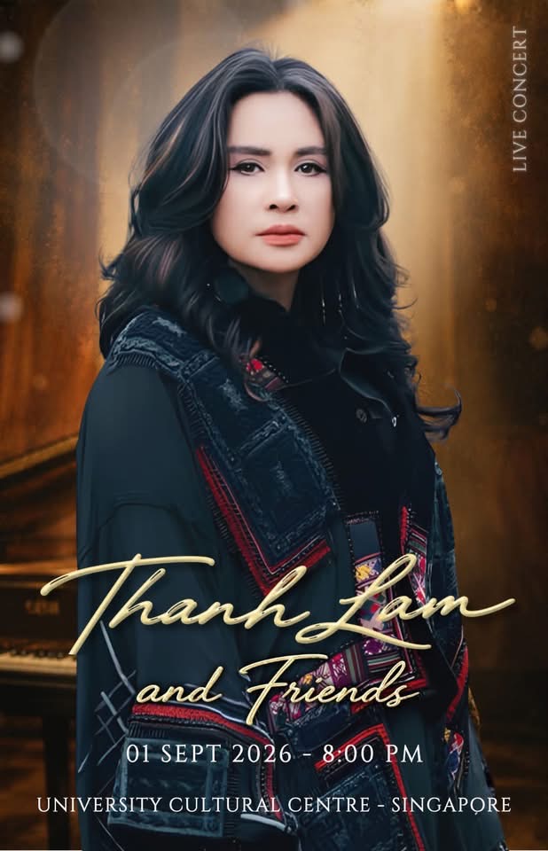 Poster for "Thanh Lam and Friends," 1 September 2026, Singapore