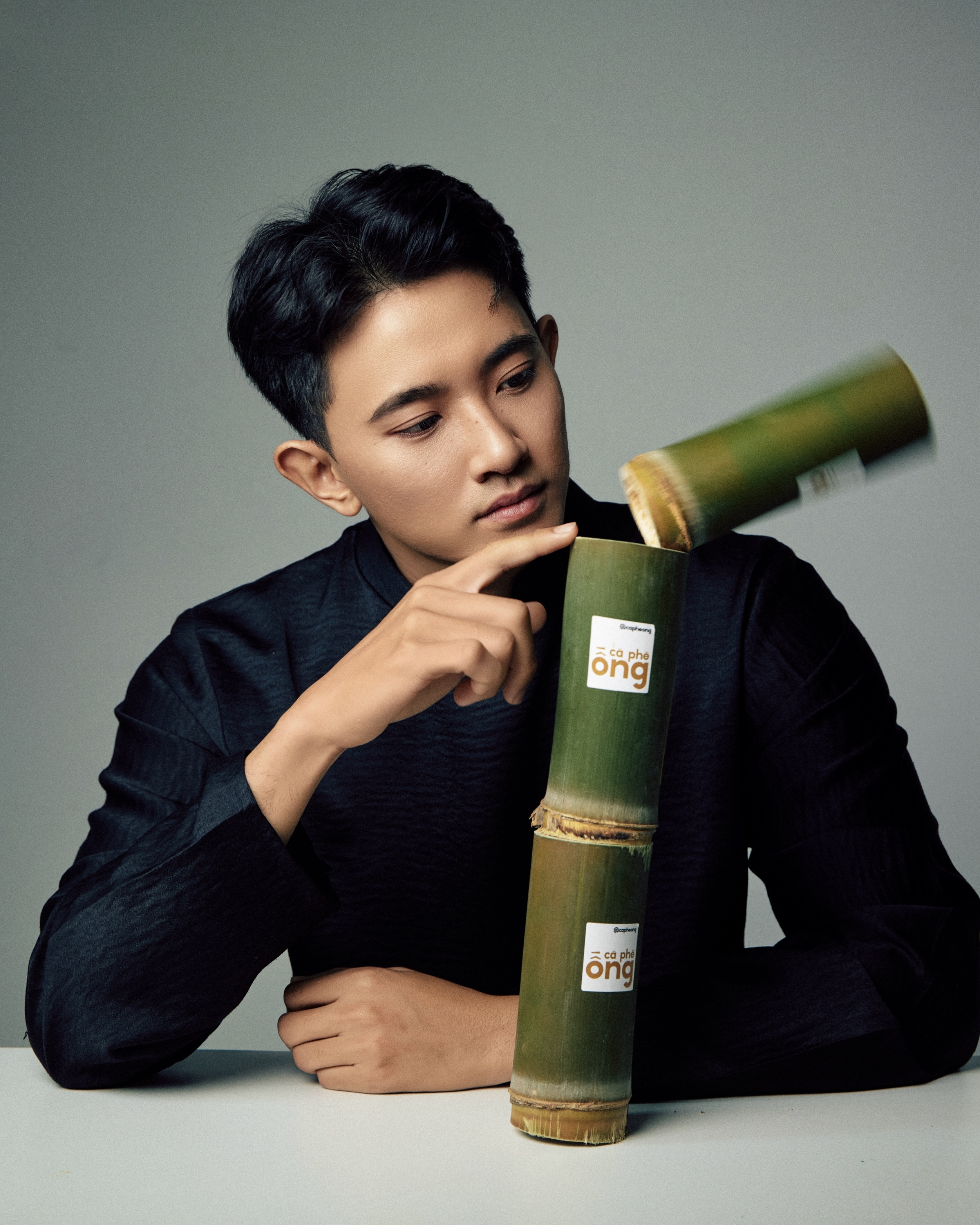 Cà phê ống founder Nguyễn Huỳnh
