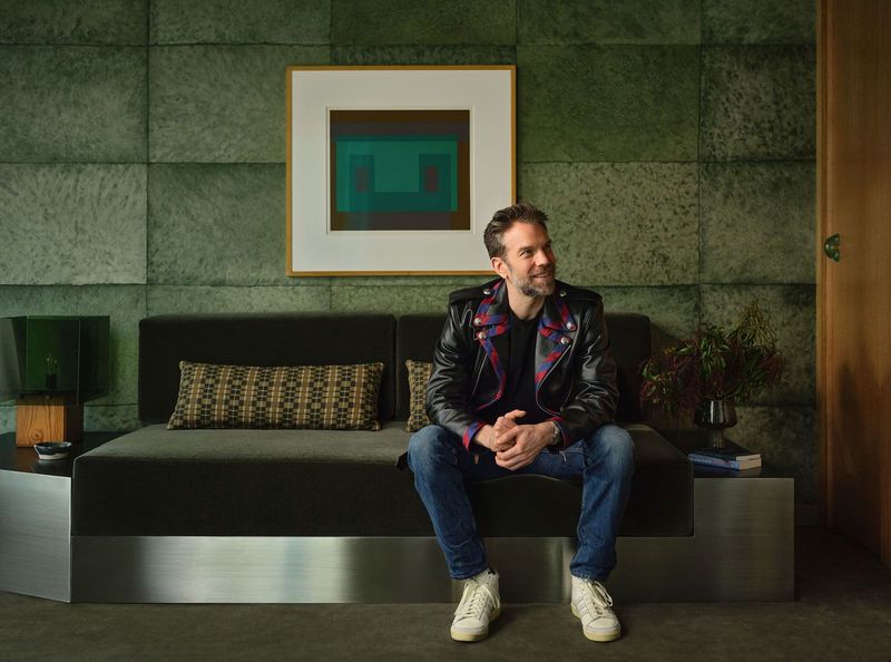 A Comedian's Hollywood Hills Retreat Designed Around Humor, Art, and His Akita