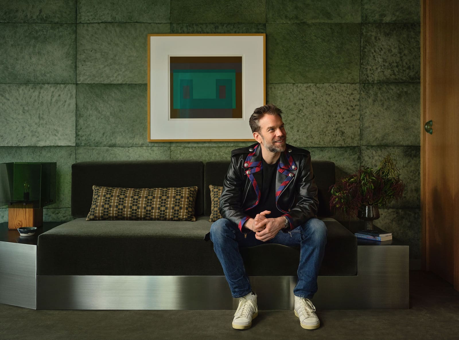 A Comedian's Hollywood Hills Retreat Designed Around Humor, Art, and His Akita