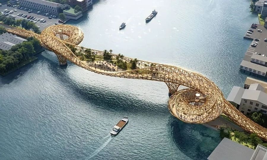 Bangkok to Build $29 Million Pedestrian Bridge Linking Historic Districts
