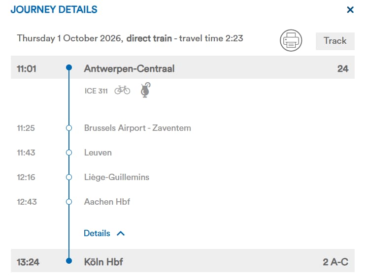 Brussels Airport Gets Its First Direct German High-Speed Train in Over a Decade
