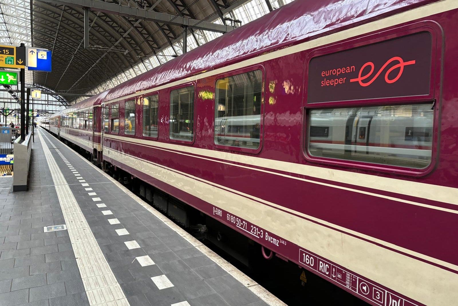 Brussels and Milan Link Up by Overnight Rail This Week