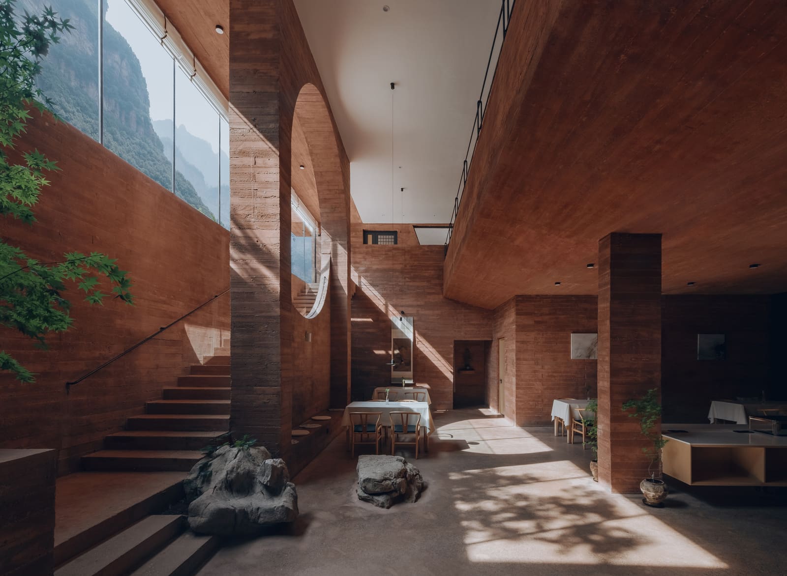 Carving Architecture Into the Mountain: A Cave-Inspired Retreat in Taihang