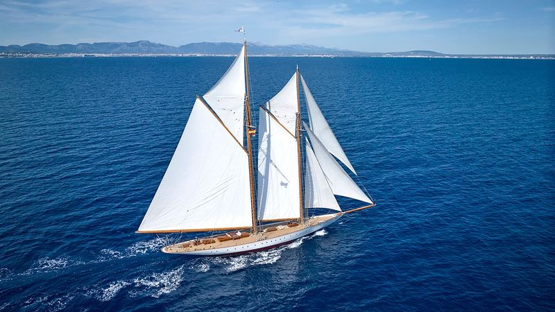 A Century-Old Schooner Returns to Saint-Tropez, and You Can Sail Her