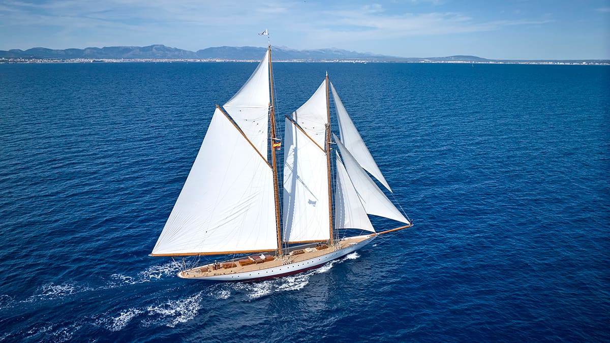 A Century-Old Schooner Returns to Saint-Tropez, and You Can Sail Her