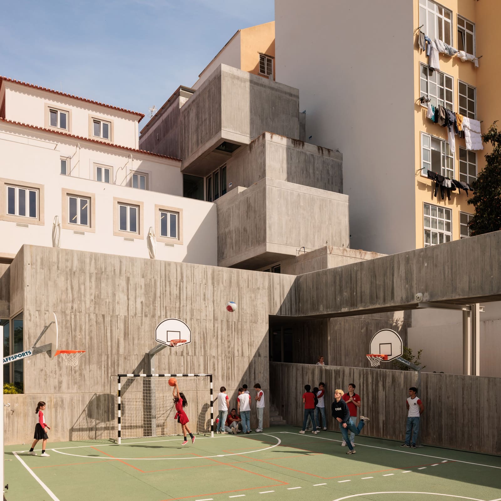 When New Concrete Meets Old Stone: Reimagining a Lisbon Campus