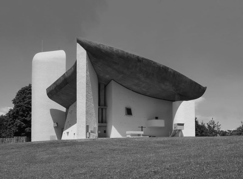 Concrete and Light: A New Visual Study of Ronchamp
