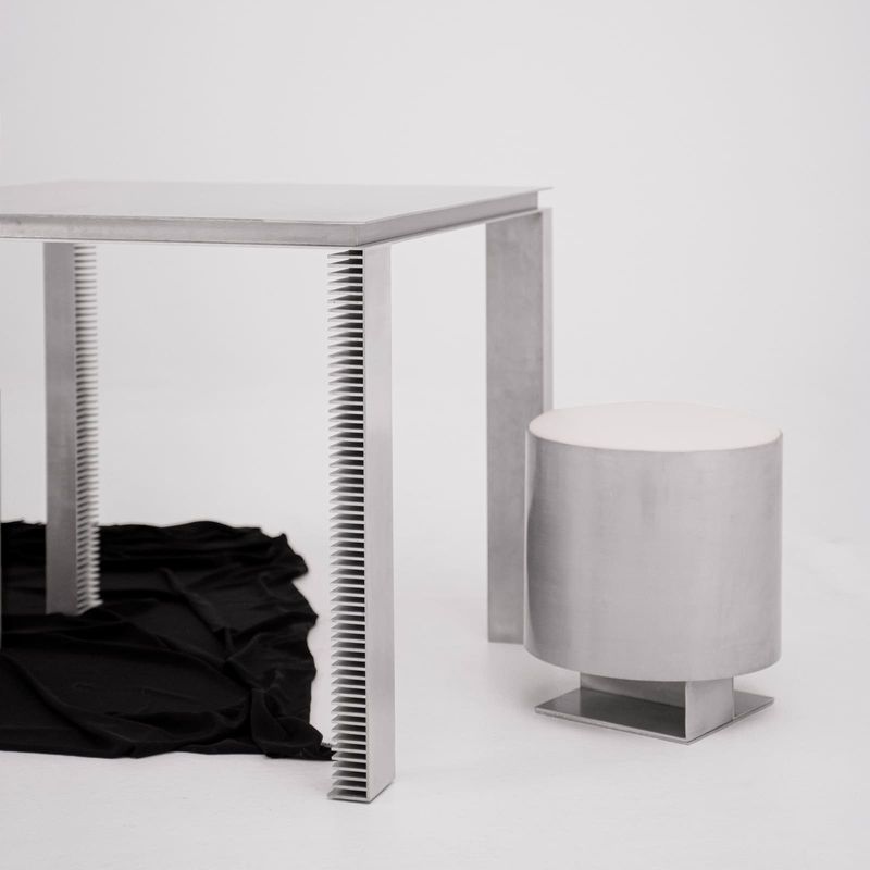When Construction Materials Become Furniture Language