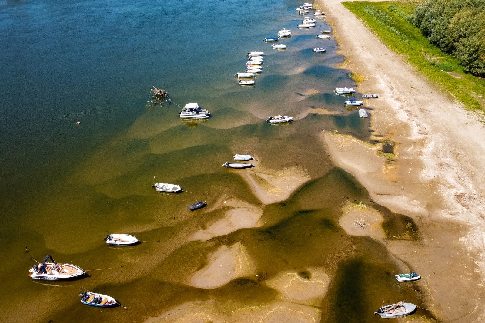 Danube Cruise Ship Runs Aground as Drought Drops River to Record Low