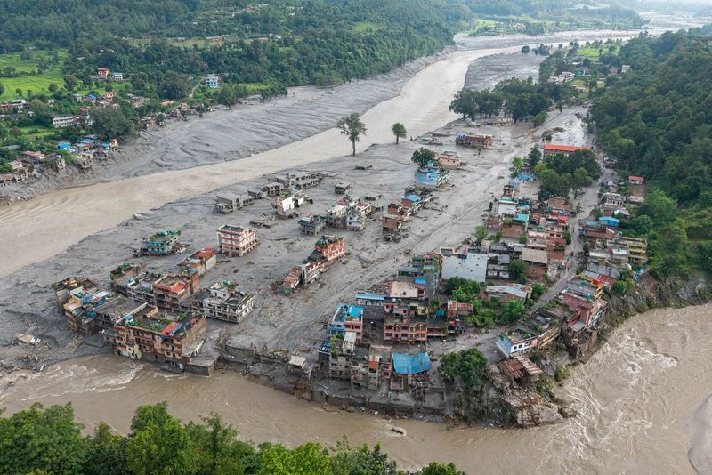 Flash Floods in Nepal's Rasuwa Region Leave Hundreds Missing, Including Foreign Tourists