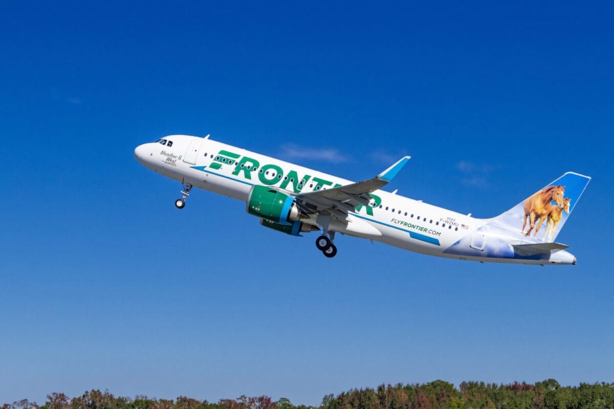 Frontier Airlines Brings Starlink Wi-Fi to Its Fleet