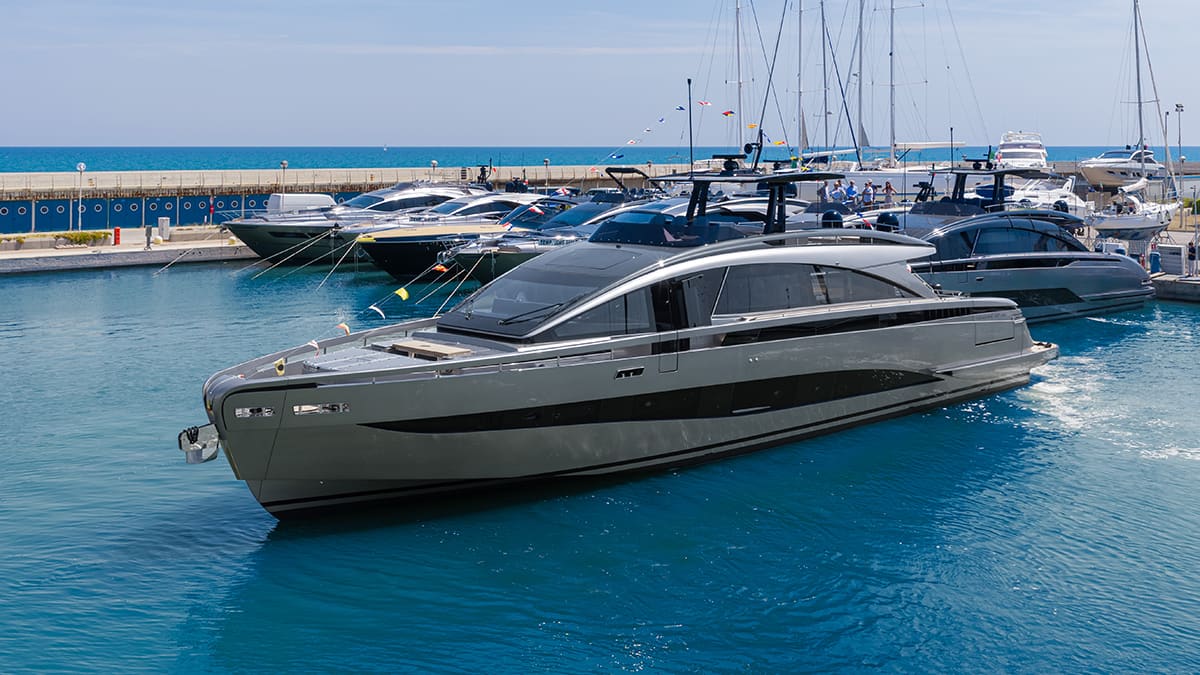 The Italian Sport Utility Yacht That Rewrites Deck Space