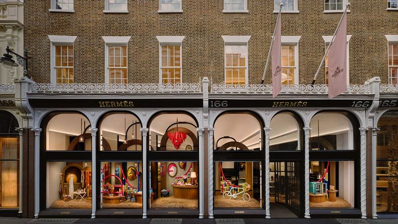 Inside Hermès's Six-Storey Georgian Maison on Bond Street