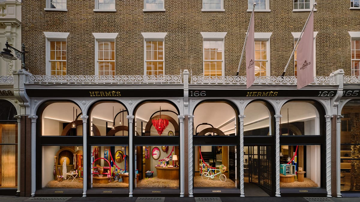 Inside Hermès's Six-Storey Georgian Maison on Bond Street