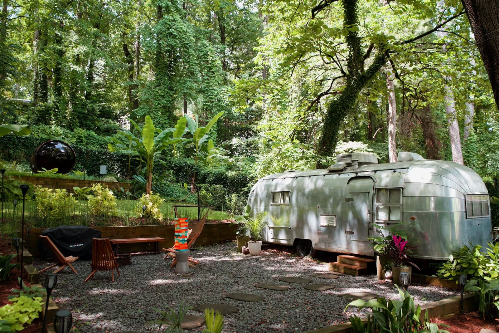 When Silver Shells Settle: Vintage Trailers Find Home in the Landscape