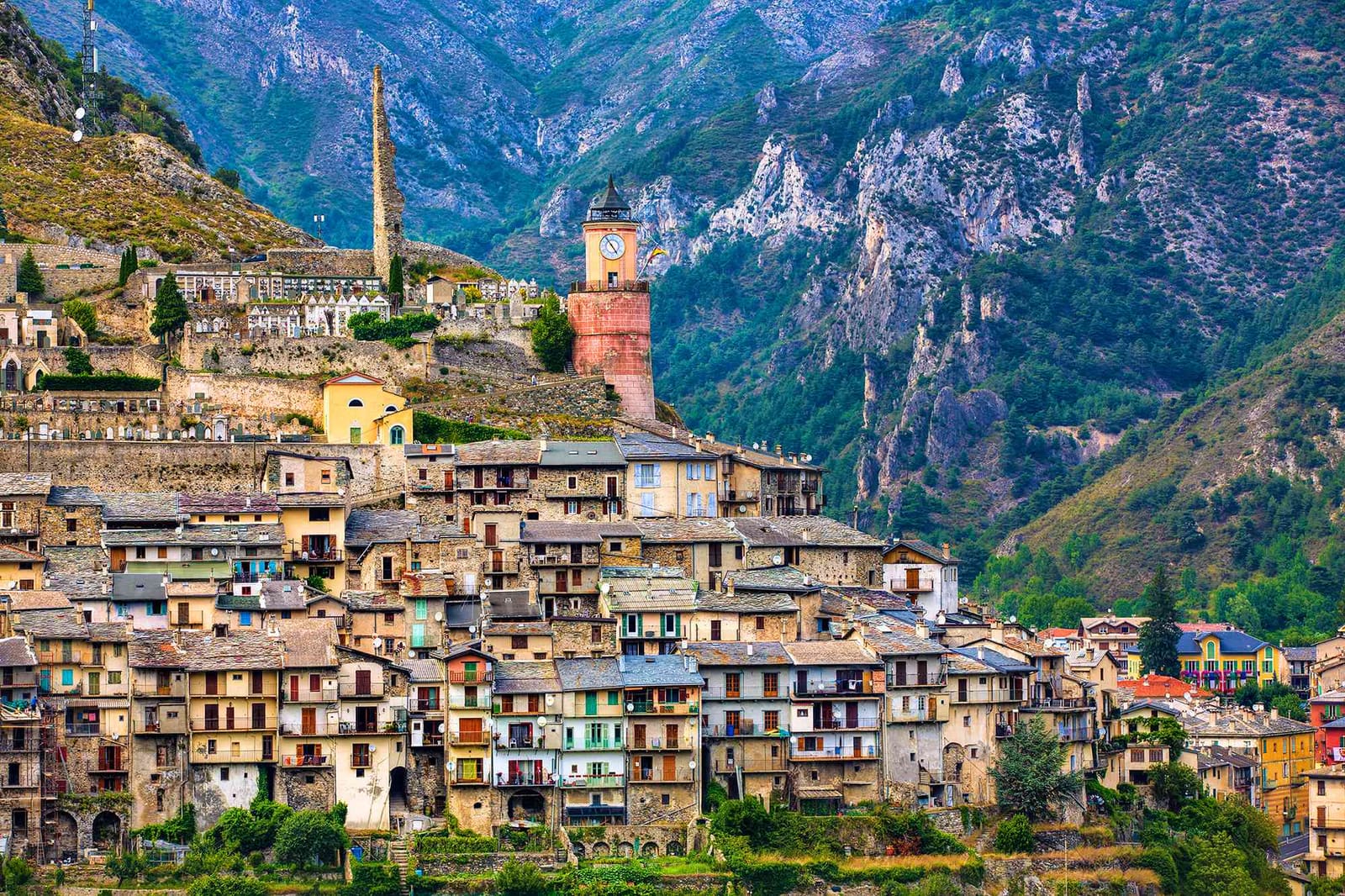 A Slow Railway Through the Maritime Alps