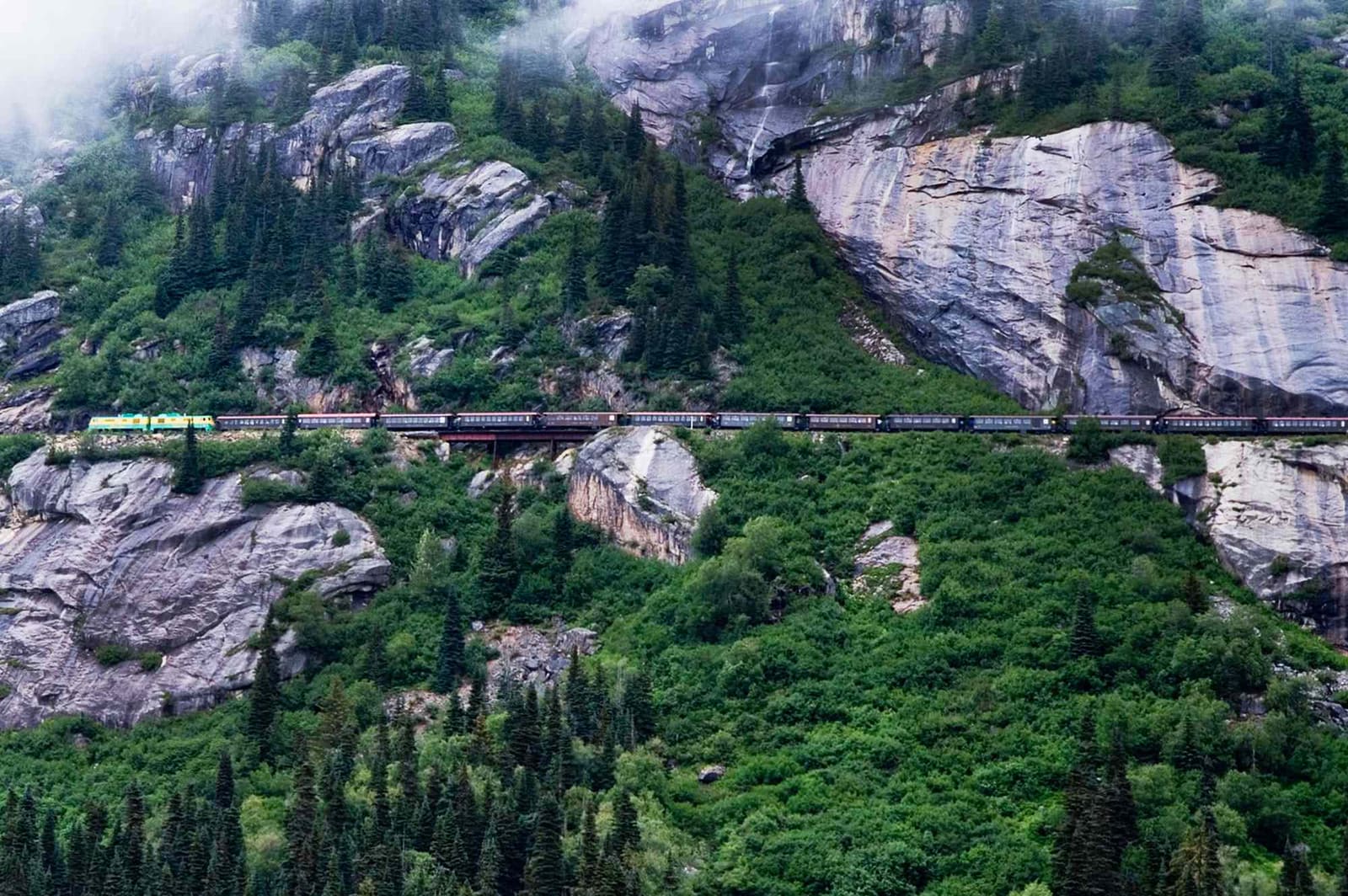Riding Steel Through the Clouds: A Railroad Carved Into Legend