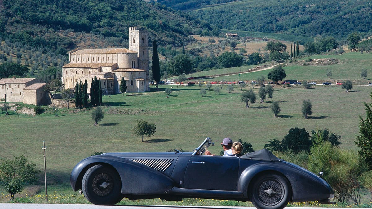 Louis Vuitton Revives Its Classic Car Rally Through the Dolomites