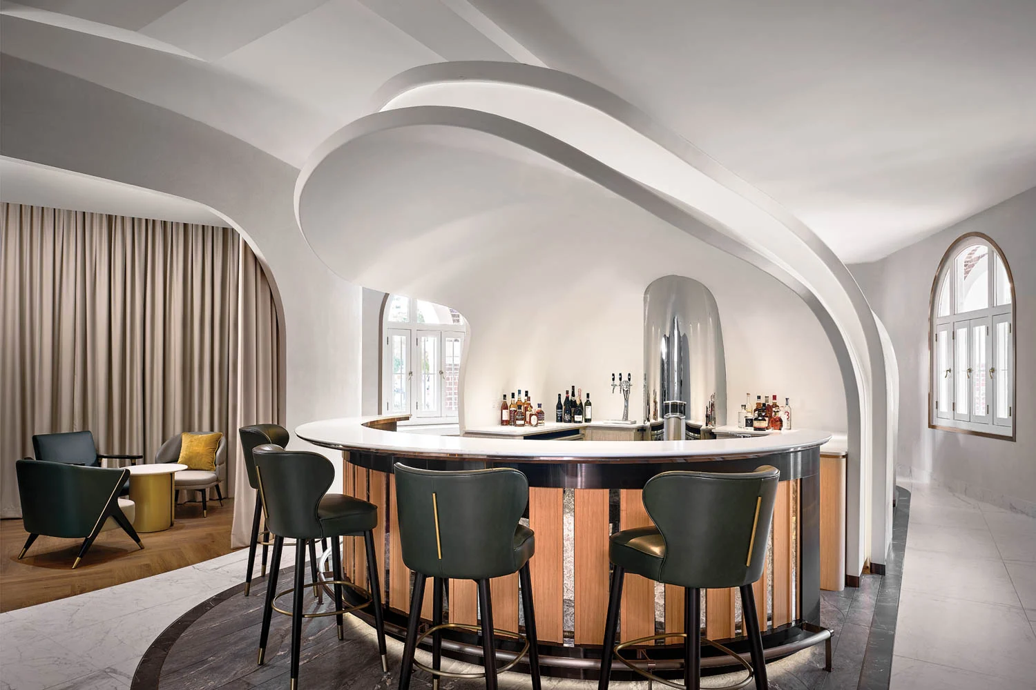 Restaurant Born: A Circle Of Life In Space And Flavor