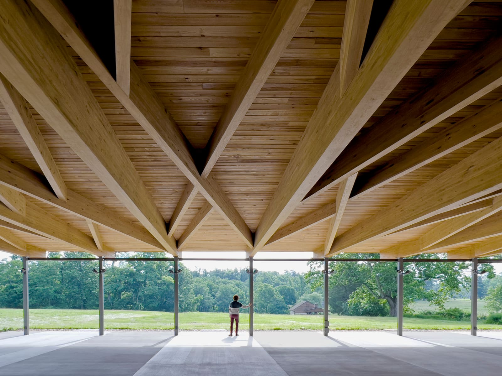 How a Pavilion Can Reframe Historic Landscape