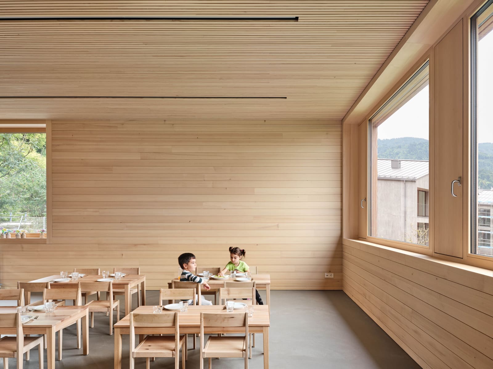 How Timber and Light Shape Early Learning in an Austrian Village