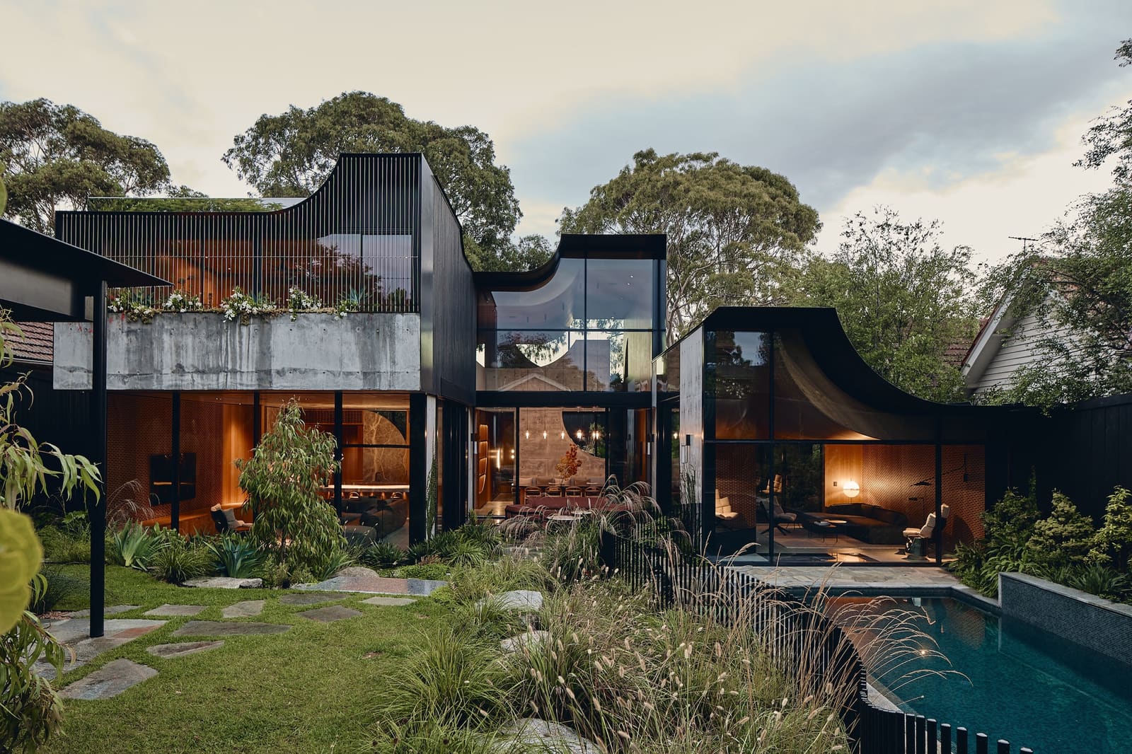 How Two Eucalypts and a Sloping Site Shaped a Melbourne Home