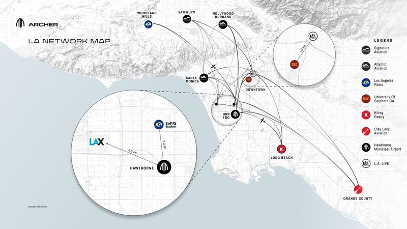 LA Builds a Vertiport for Electric Air Taxis Before the 2028 Games