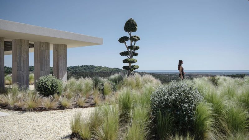 Light and Stone Define a Monolithic Villa in Southern Spain