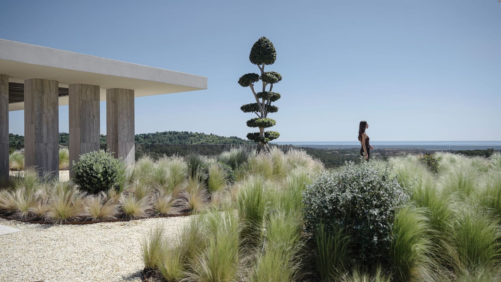 Light and Stone Define a Monolithic Villa in Southern Spain
