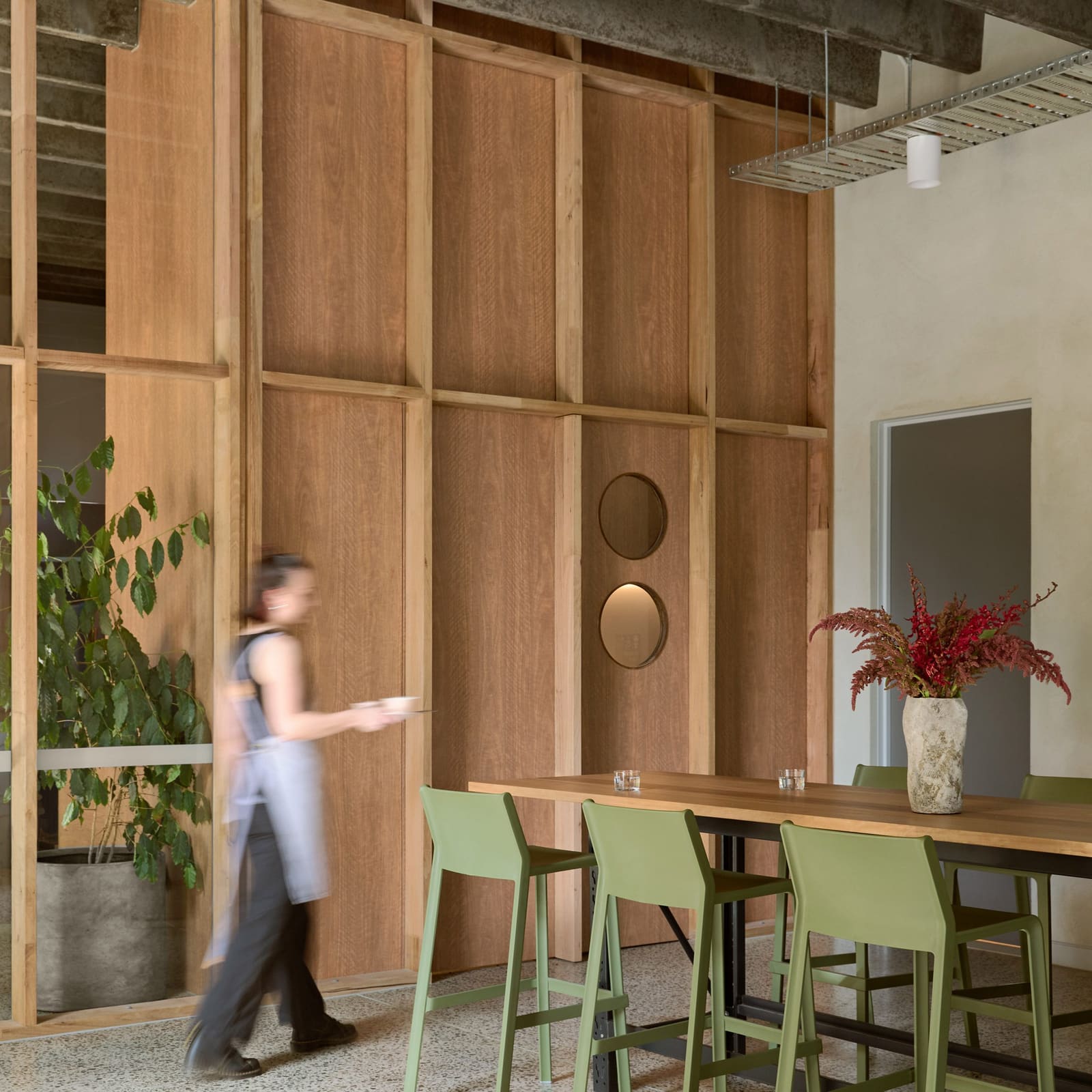 How Material Restraint Became the Design Strategy for a Zero-Fossil-Fuel Roastery