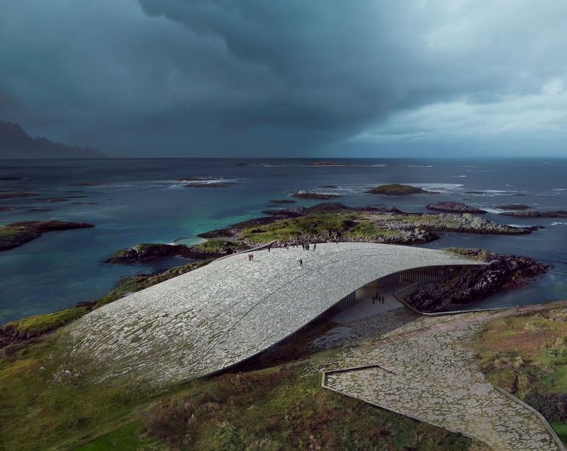 A Museum Built Like a Whale Opens in Arctic Norway
