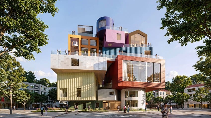Stacking Culture: MVRDV's Vertical Village Reimagines Mixed-Use Density