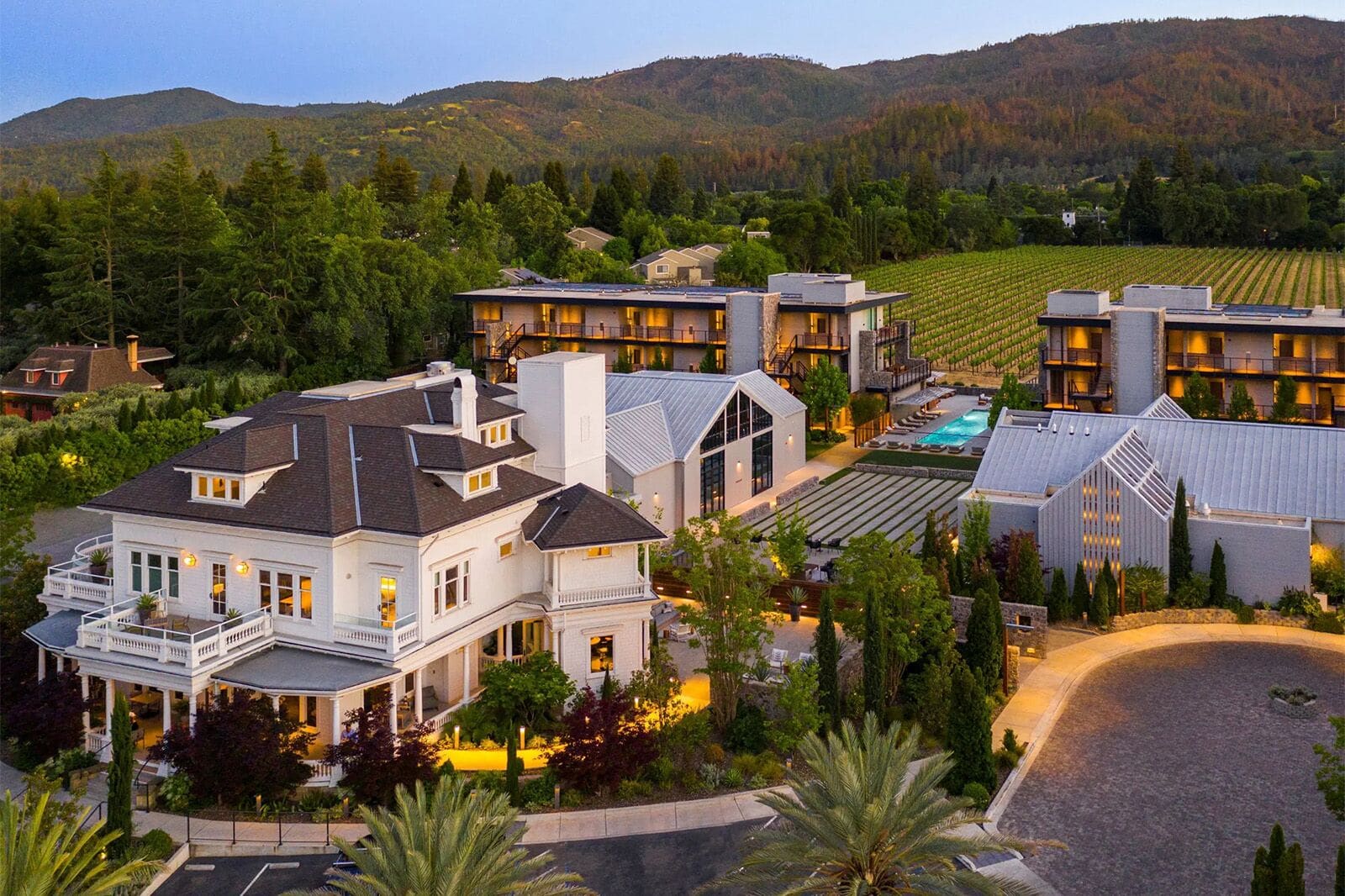 A Historic Napa Estate Offers Falconry, Forest Bathing, and Zero Wine Pressure