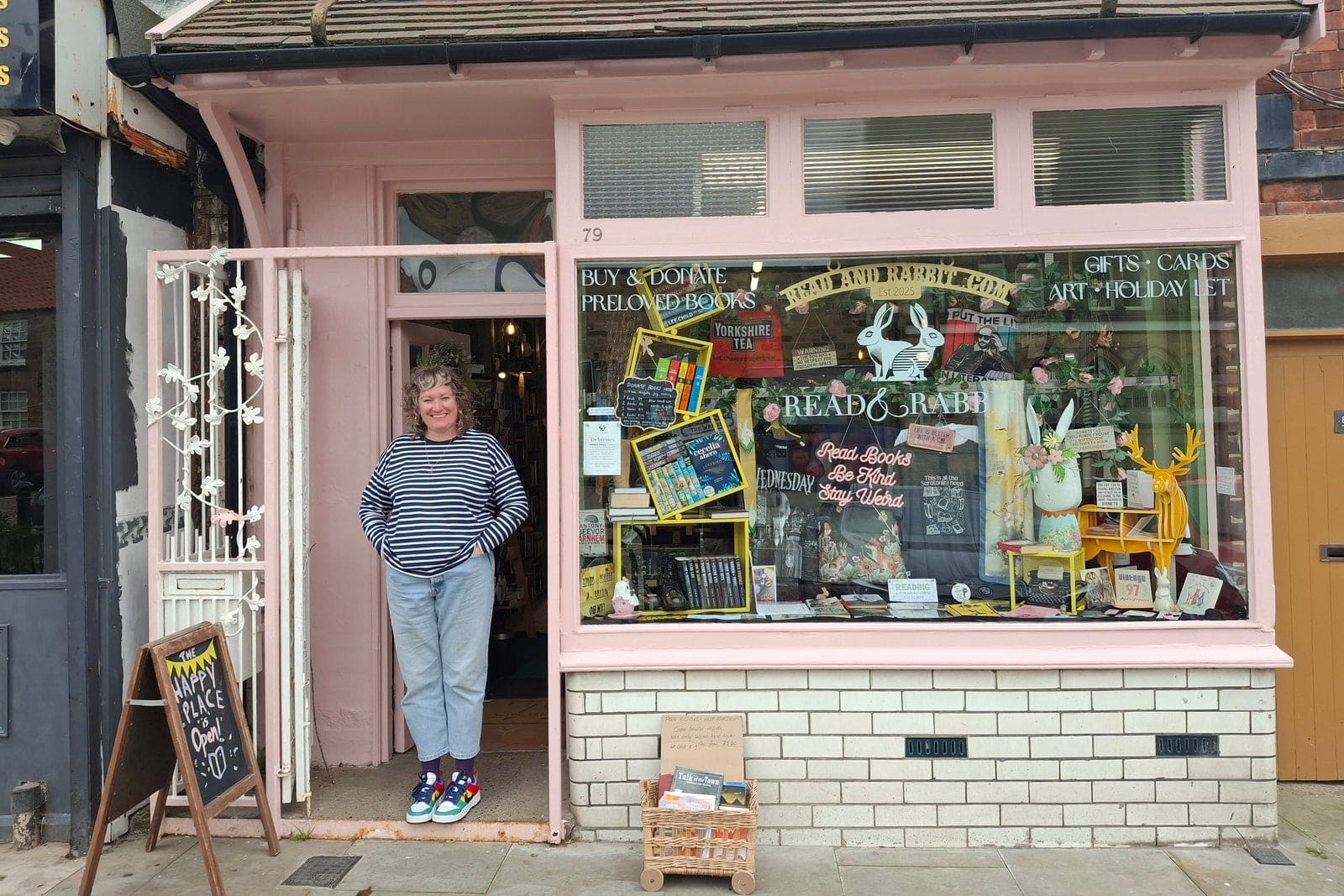 A North Yorkshire Bookshop Where Guests Work the Counter