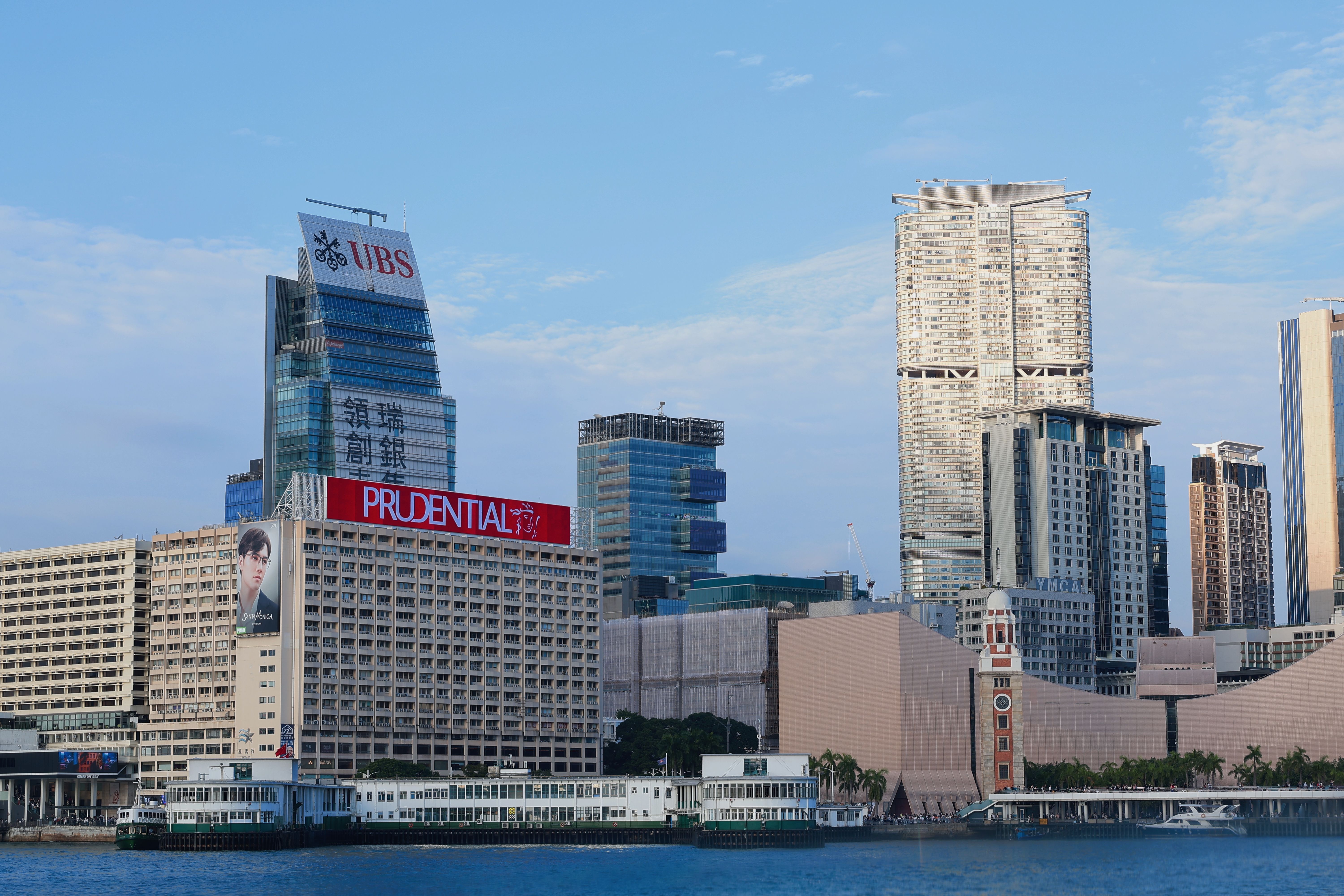 The Tsim Sha Tsui waterfront, with the Star Ferry pier and the Clock Tower. Hong Kong received 5.46 million visitor arrivals in August, its highest monthly total since the pandemic. 