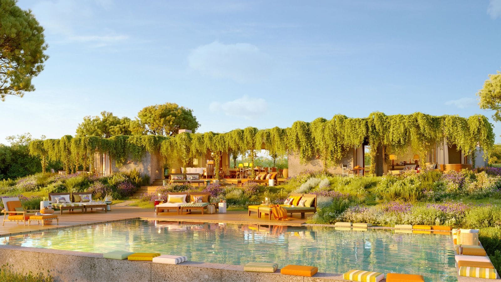 Philippe Starck Plants a Village in the Portuguese Hills