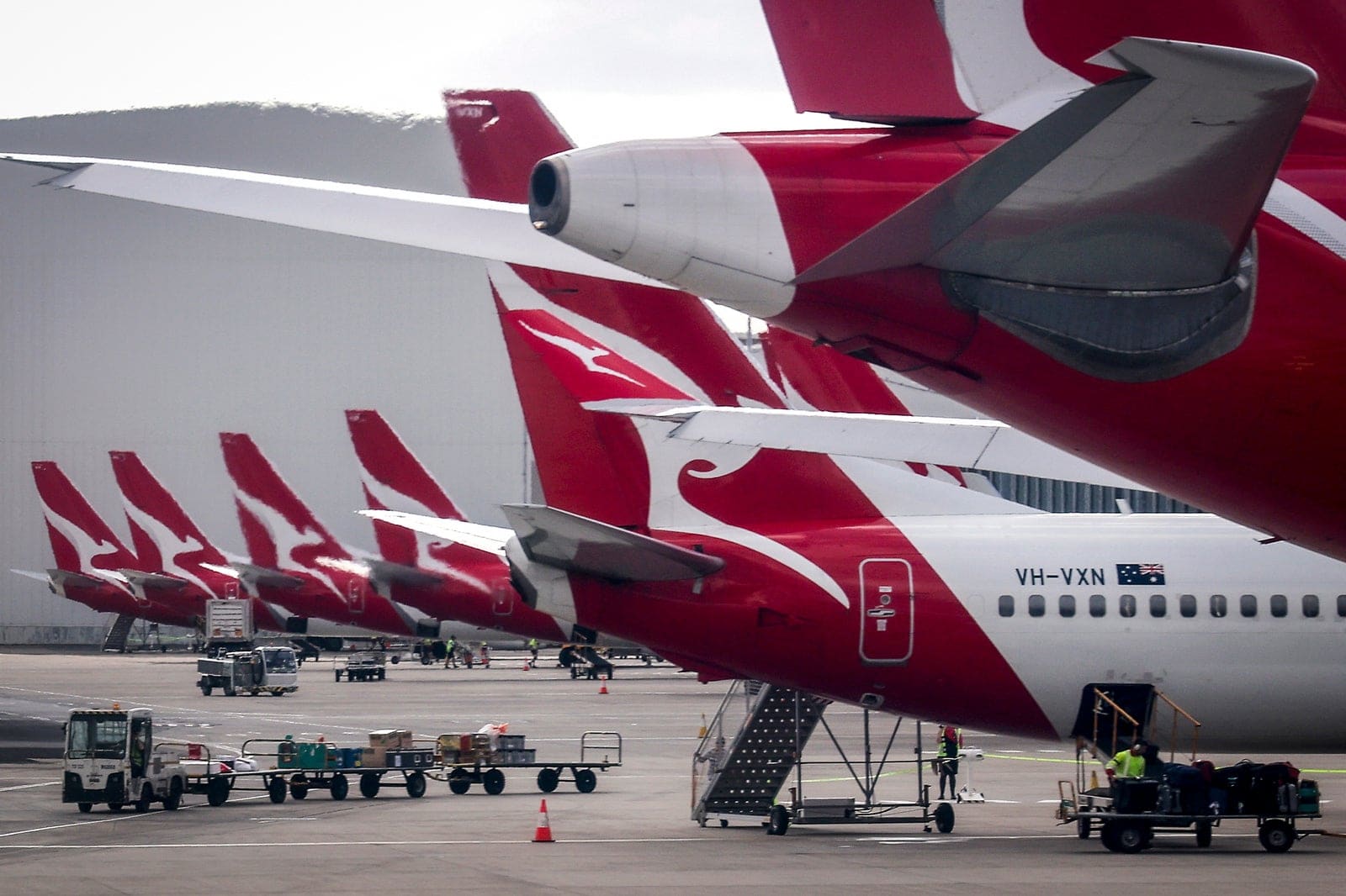 Qantas Ground Crew Backs Strike Action After Pay Talks Stall