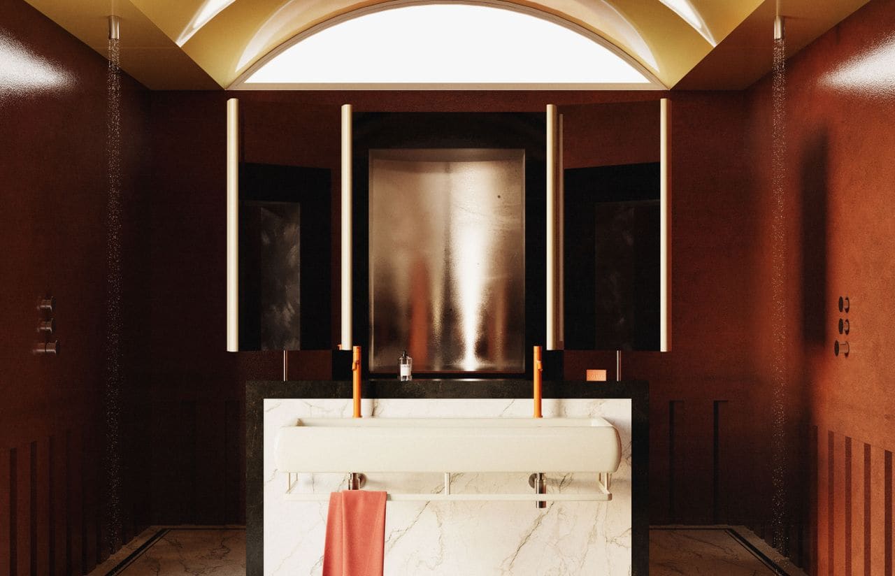 Rethinking the Bathroom as Spatial Architecture