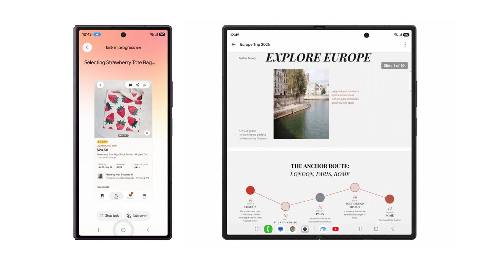 Samsung Galaxy Z Fold 8 and Z Flip 8 Bring Gemini Automation to 40 Apps