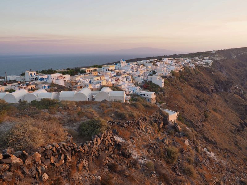 When Santorini Sheds Its Summer Skin