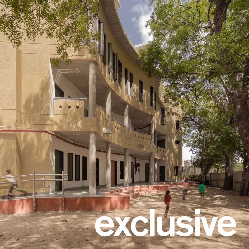 When the Site Writes the Plan: A School That Bends Around Trees