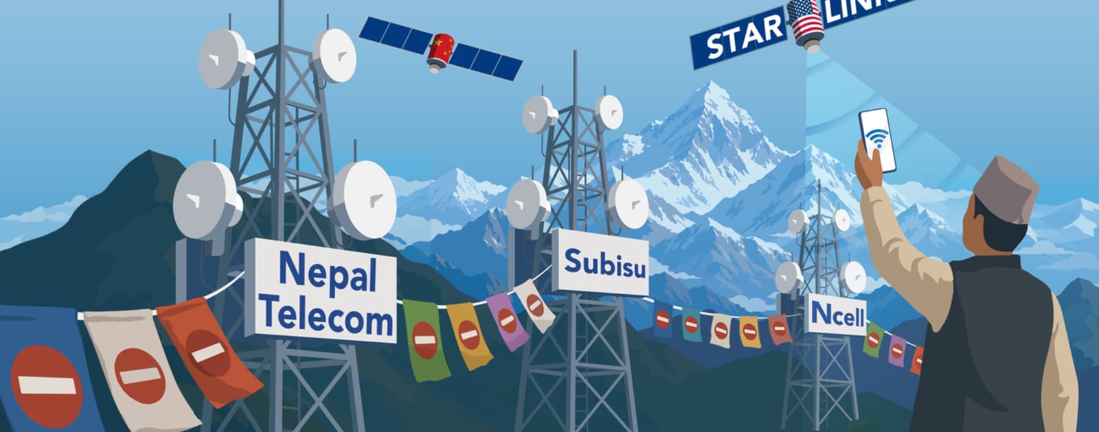 SpaceX Pushes Nepal to Waive Local Partnership Rule for Starlink