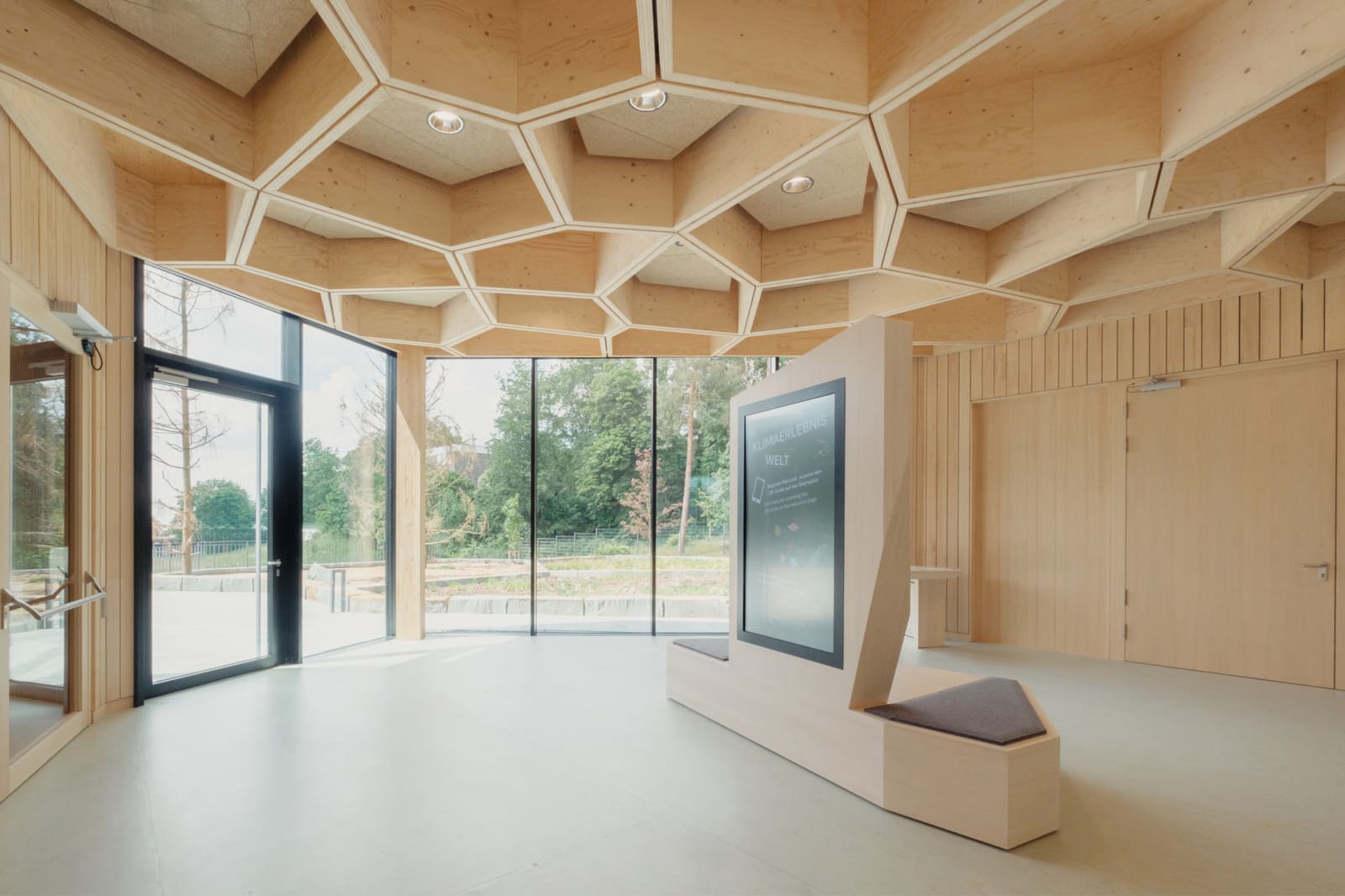 Timber and Glass Meet Climate Education in Northern Germany