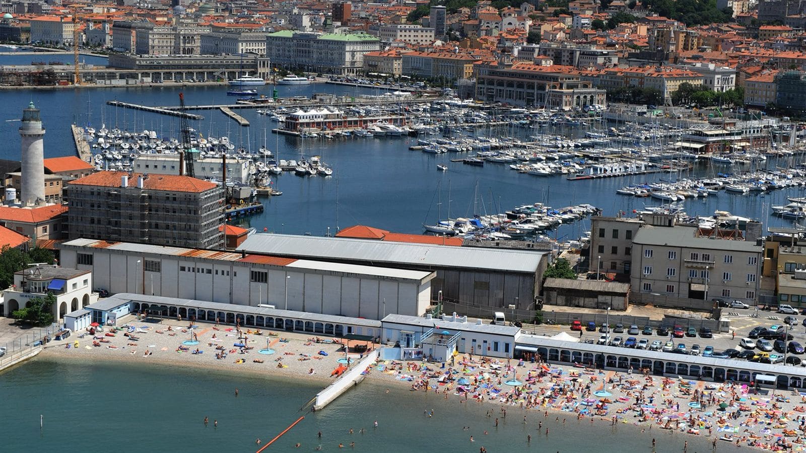 A Century-Old Beach in Trieste Still Divides Men and Women With a Wall