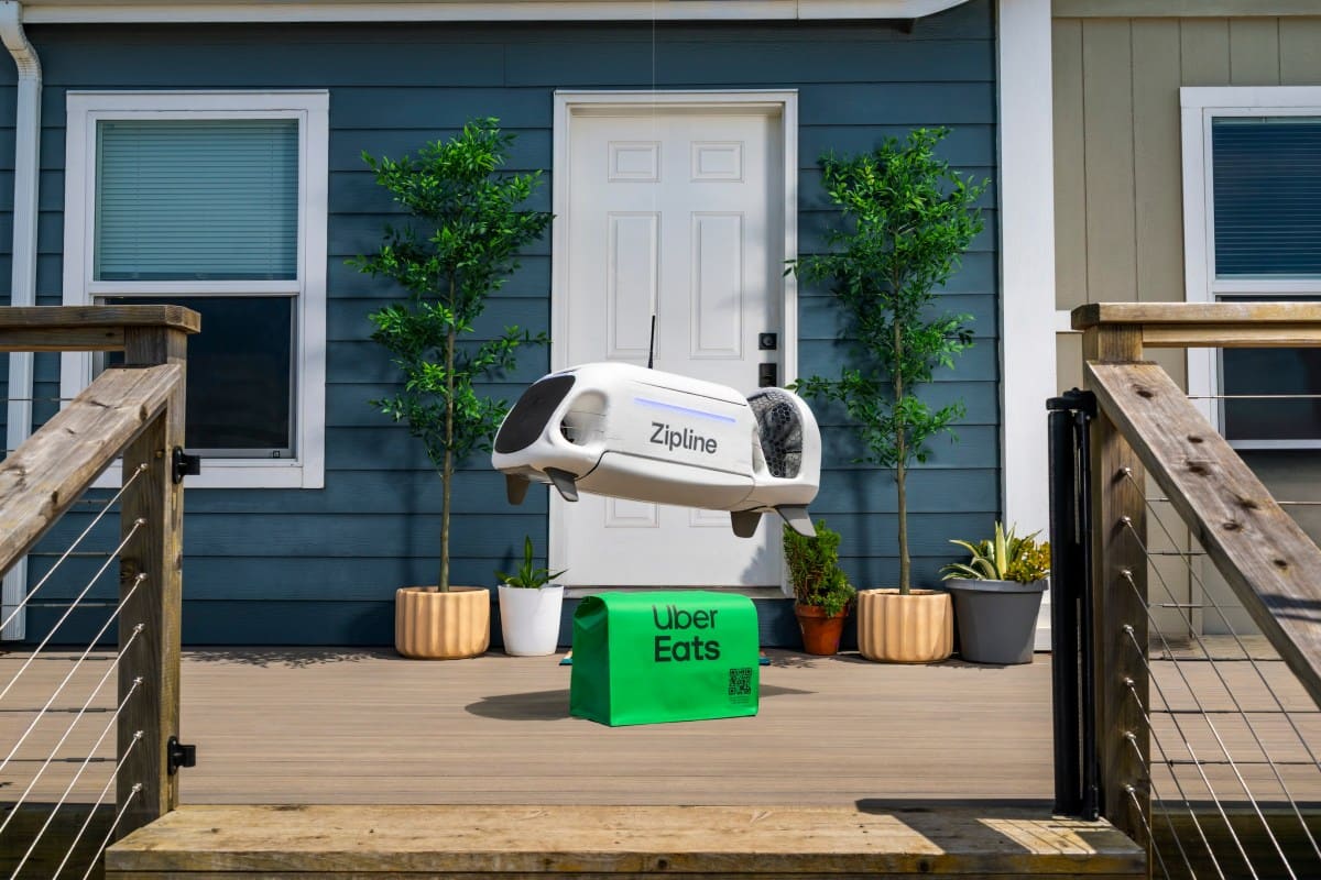 Uber Bets on Zipline Drones to Reach One Million Daily Deliveries by 2029