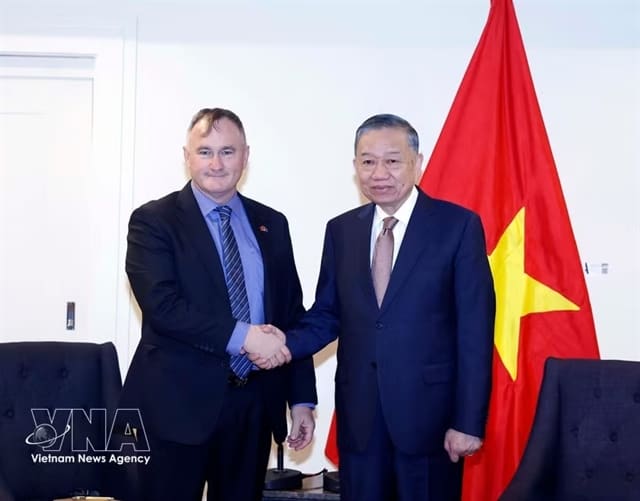 Vietnam's General Secretary Courts Australian Capital for Minerals and Tech